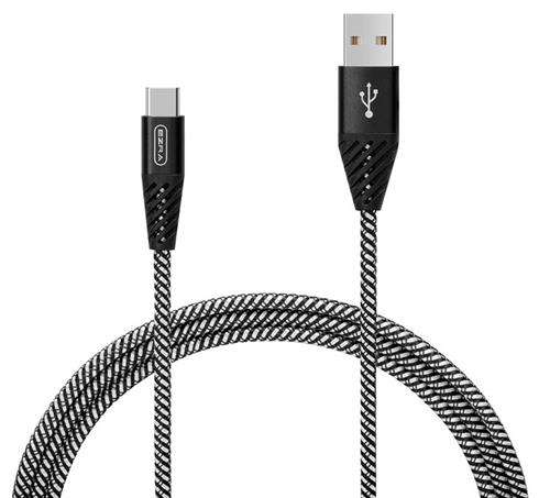 Ezra UsbA To TypeC 3A 1meter Fast Charging Black