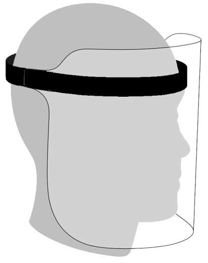 Casey Faceshield With Adjustable Elastic Band