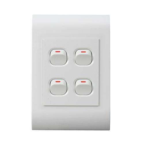 Lesco Pipelli 4 Lever 1 Way Flush Switch
