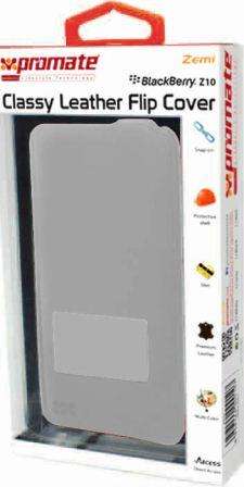 Promate Zemi BlackBerry Z10 Classy Leather Flip