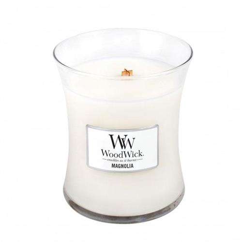 Woodwick Magnolia Medium Jar Retail Box No