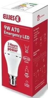 Ellies 9W Emergency LED Bulb B22 Warm White