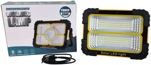 Solarix LED Solar Floodlamp 33w Portable