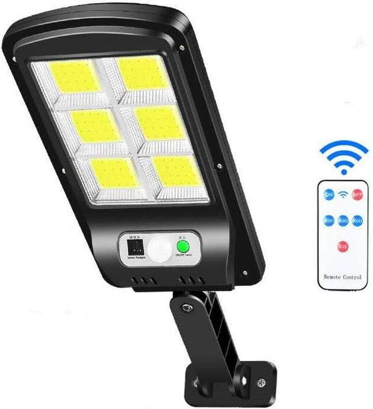 The Solarix Jortam 200W Solar Powered Street Lamp