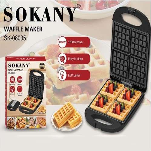 Sokany 4X Waffle Maker