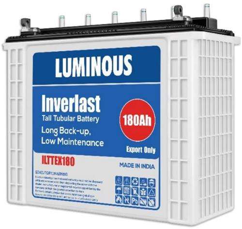 Solarix Luminous 12V 180AH Flooded Tall Tubular