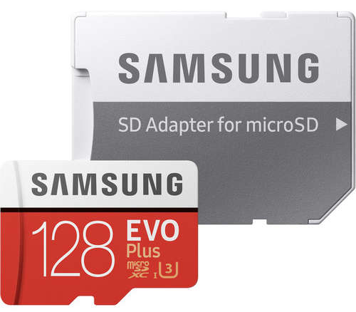 Samsung EVO Plus 128GB Micro SDXC with SD Adapter