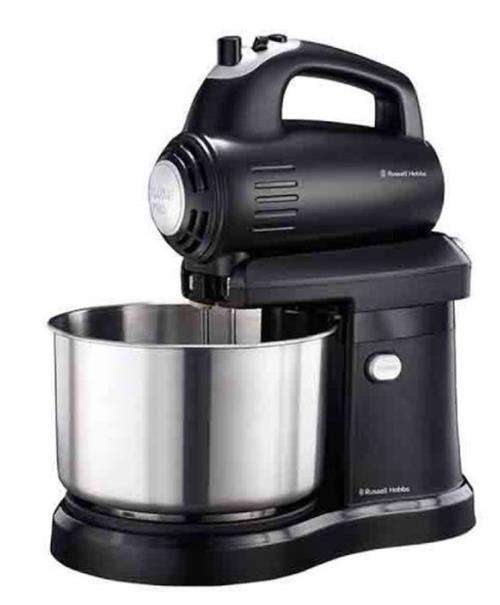 Russell Hobbs Deluxe Pro Stand Bowl Hand Mixer 