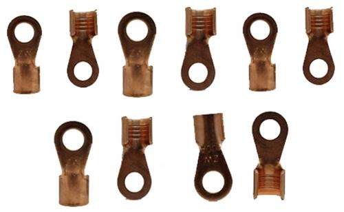 Solarix Non Insulated Copper Battery Cable Lug 25