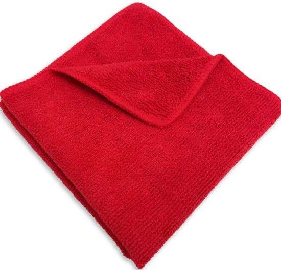 Casey Microfibre Cloth Red