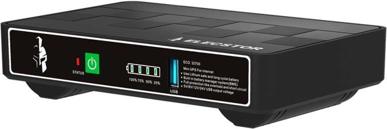 The Titan Elecstor Mini DC UPS 12000mAh  38WH