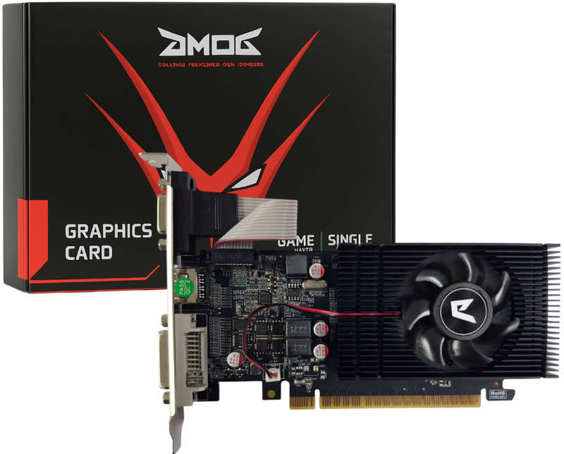 AMOG GT730 4GB DDR5 128-Bit Graphics Card-