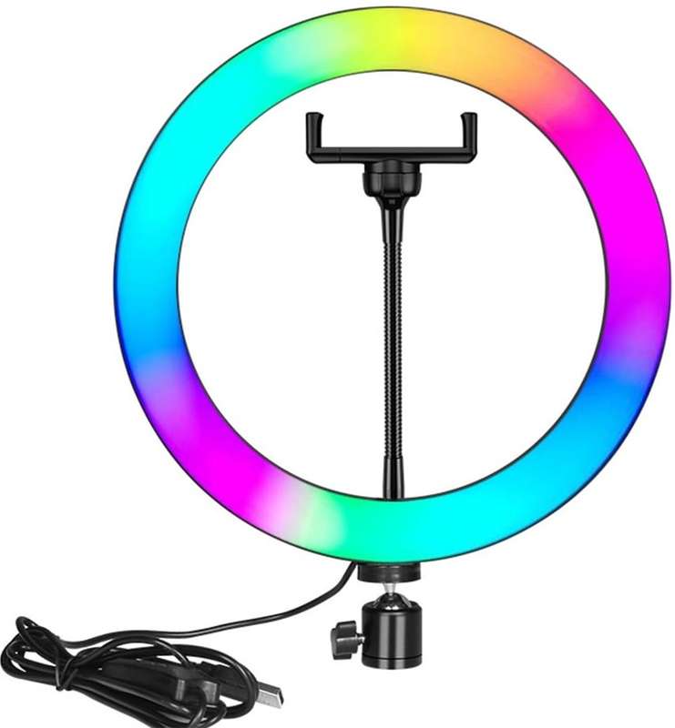 Nesty Multipurpose USB Powered 10 Inch Selfie RGB