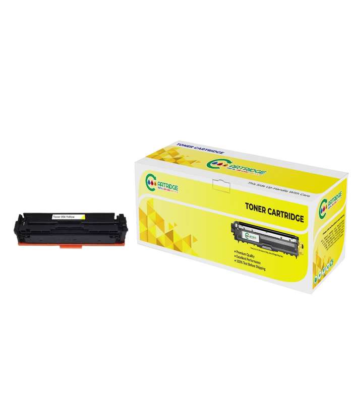 Compatible  Canon 054 Yellow Toner Cartridge 1,200 Pages 3021C002 Single-pack