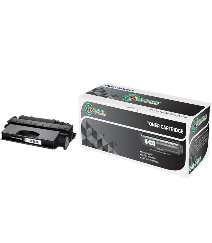 Compatible HP 80X Black High Yield Toner Cartridge 6,900 Pages CF280X Single-pack