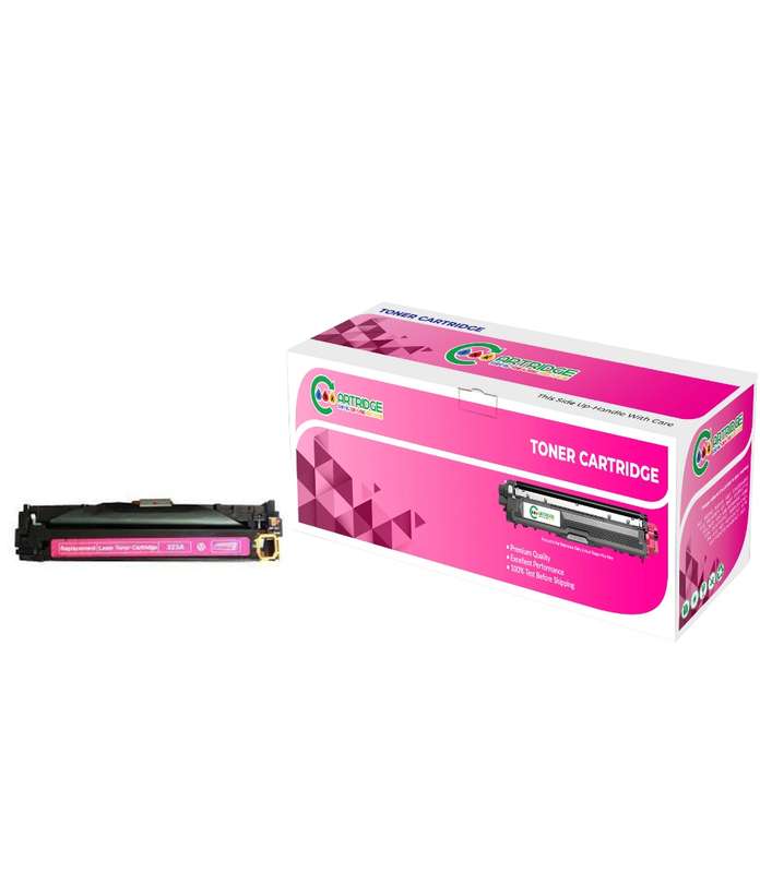 Compatible HP 128A Magenta Toner Cartridge 1,300 Pages CE323A Single-pack