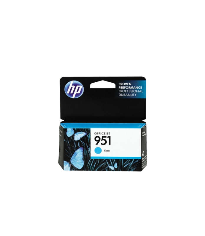 Original HP 951 Cyan Standard Yield Printer Ink Cartridge  CN050AE Single-pack