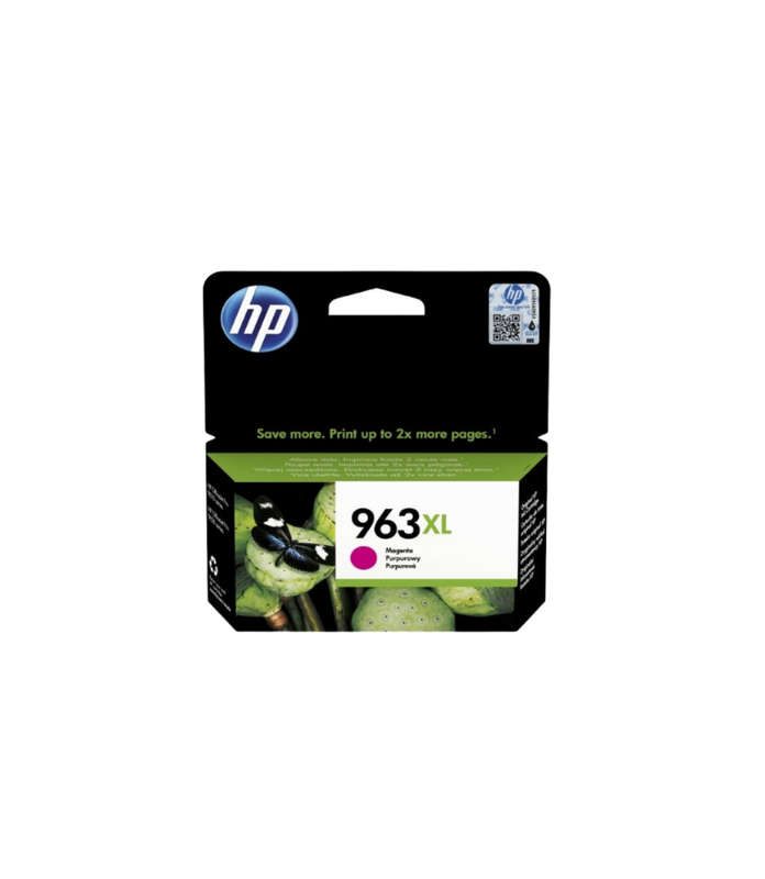 Original HP 963XL Magenta High Yield Printer Ink Cartridge 3JA28AE Single-pack