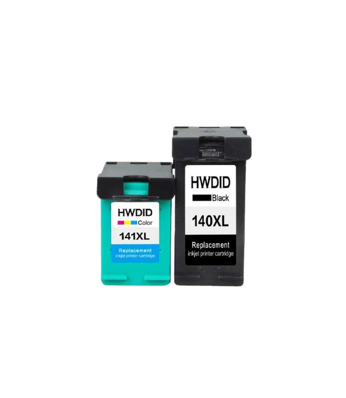 Compatible  HP 140XL/141XL  Black &, Colour  Combo Pack