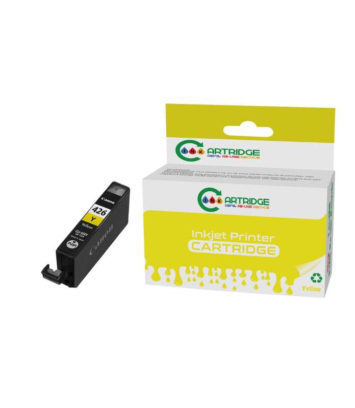 Compatible Canon CLI-426Y Yellow Printer Ink Cartridge Single-pack