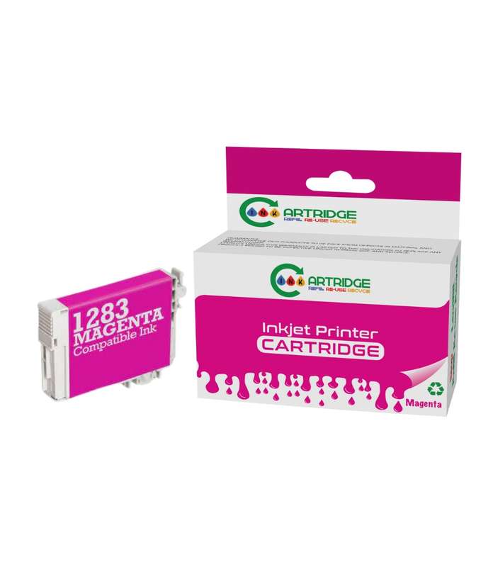 Compatible Epson T1283 DURABrite Ultra Magenta Printer Ink Cartridge Single-pack