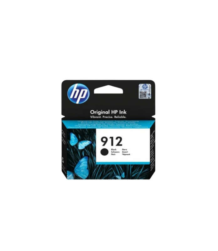 Original HP 912 Black Standard Yield Printer Ink Cartridge 3YL80AE Single-pack
