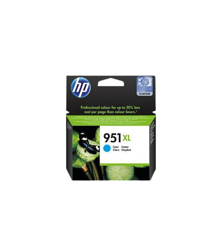 Original HP 951XL Cyan High Yield Printer Ink Cartridge  CN046AE Single-pack