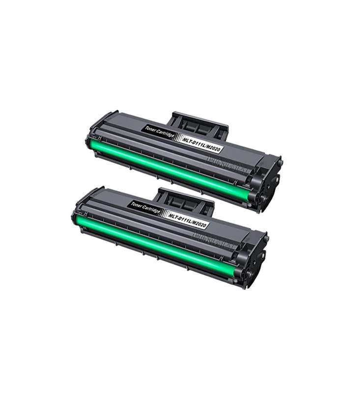 Compatible Samsung Toner Cartridge MLT-D111L Combo x2 black