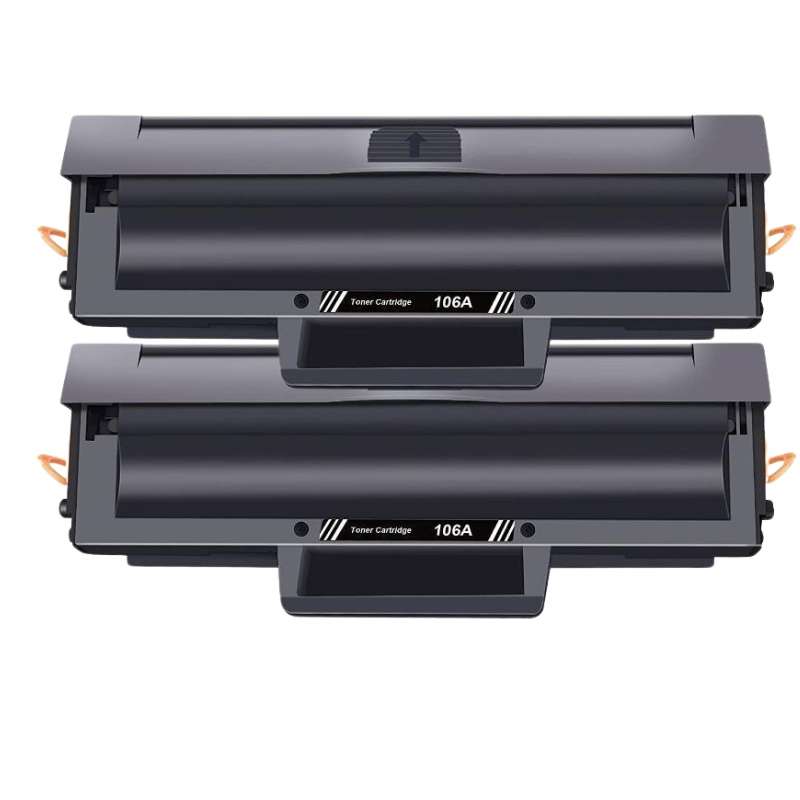 Compatible HP 106A Toner Cartridge Black Combo X2