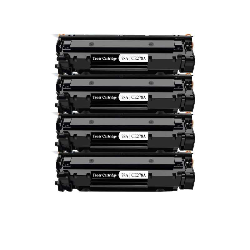 Compatible HP 278A/728A Toner Cartridge Black Combo X4