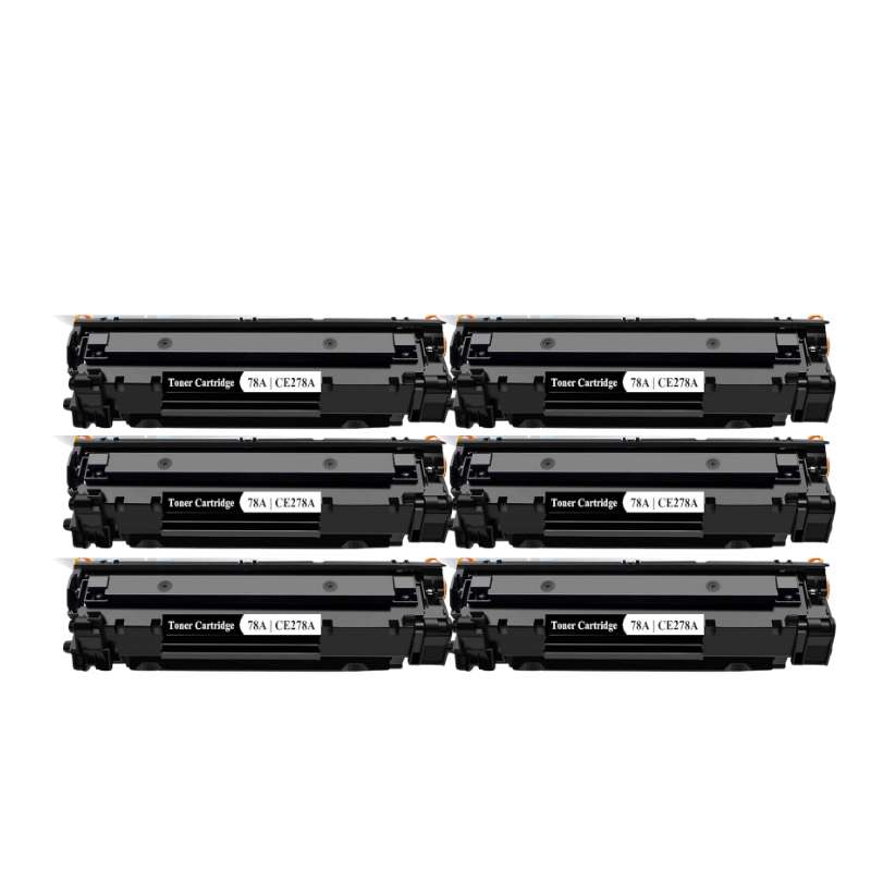 Compatible HP 278A/728A Toner Cartridge Black Combo X6