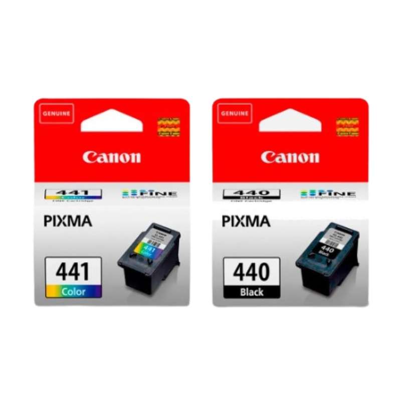 Original Canon 440/441 Ink Cartridge Black&amp;Colour Combo