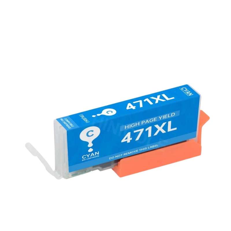 Compatible Canon 471XL Ink Cartridge Cyan Single Pack