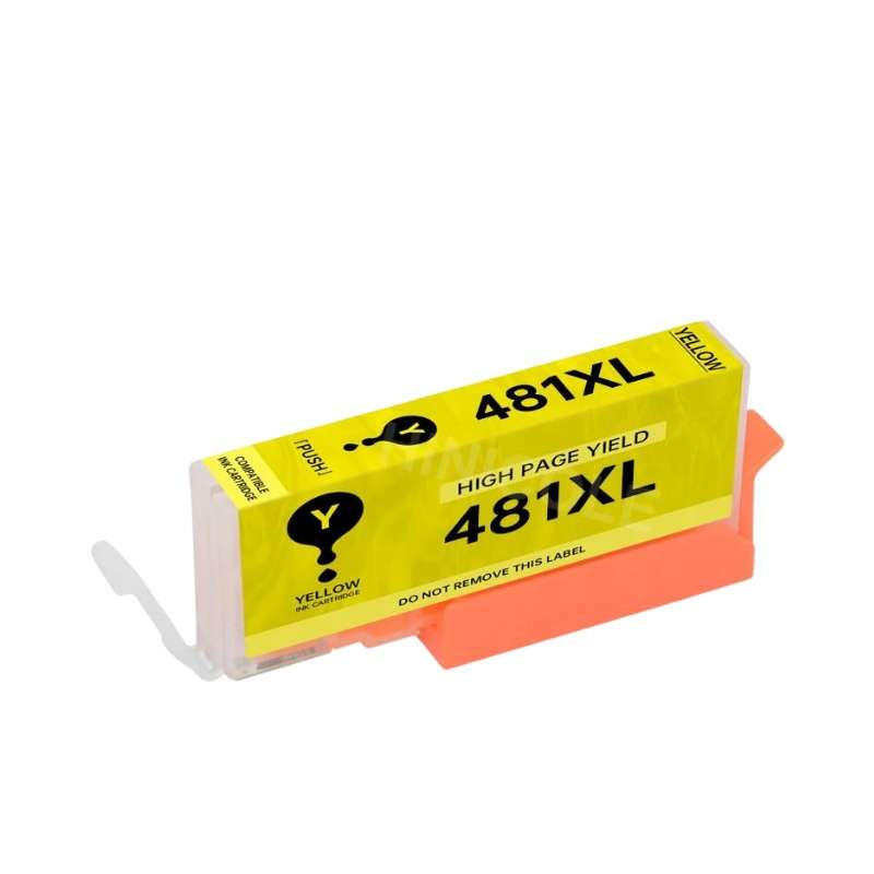 Compatible Canon 481XL Ink Cartridge Yellow Single Pack