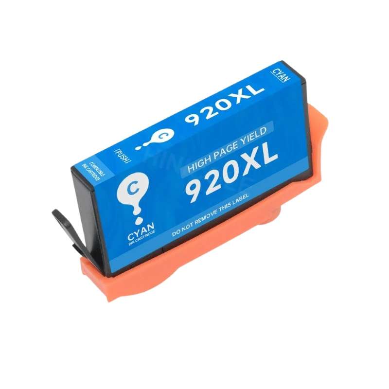 Compatible HP 920XL Ink Cartridge Cyan Single Pack