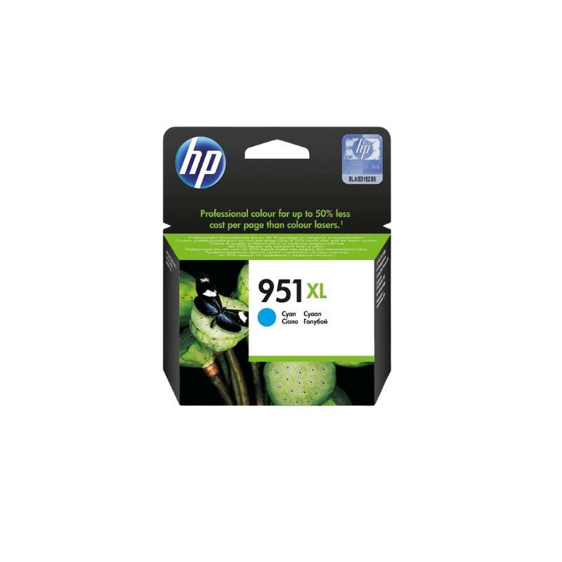 Original HP 951XL Cyan Printer Ink Cartridge Single Pack