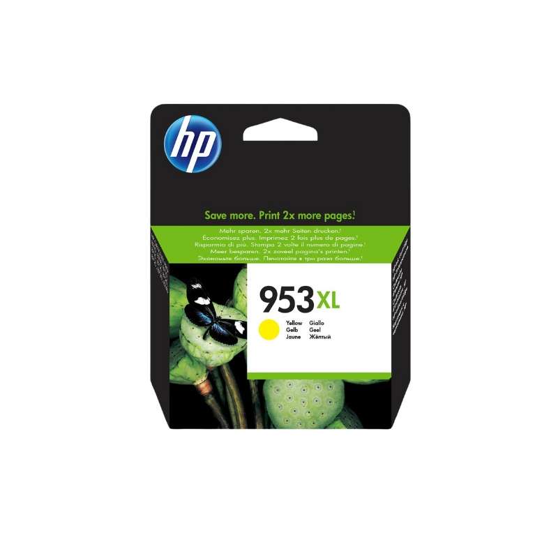 Original HP 953XL Yellow Printer Ink Cartridge Single Pack