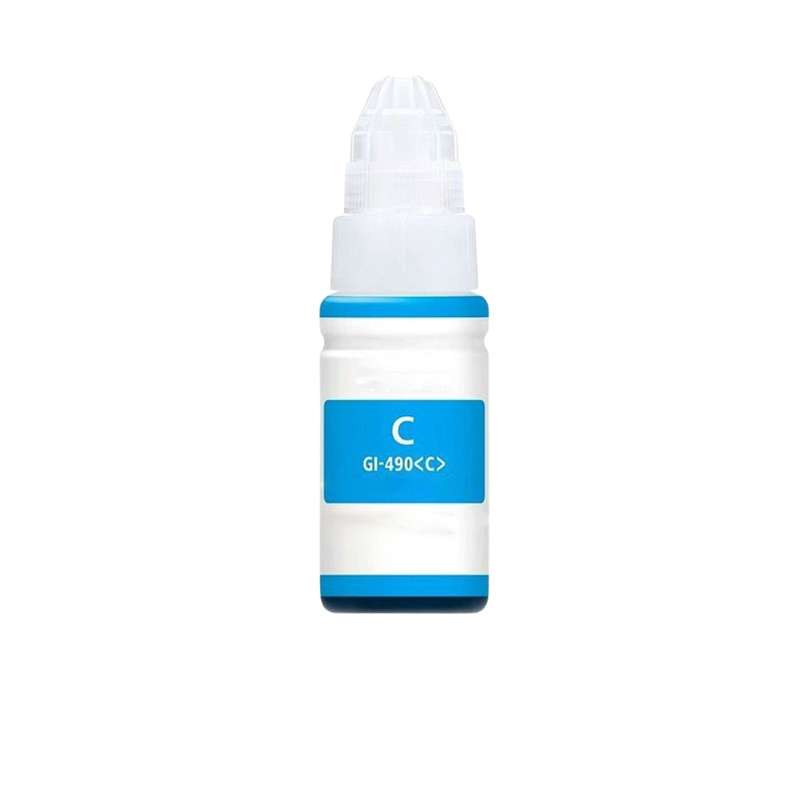 Compatible Canon GI-490/GI490  ink bottle Cyan single