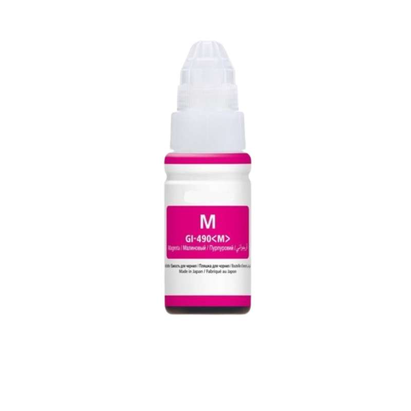 Compatible Canon GI-490/GI490  ink bottle Magenta single
