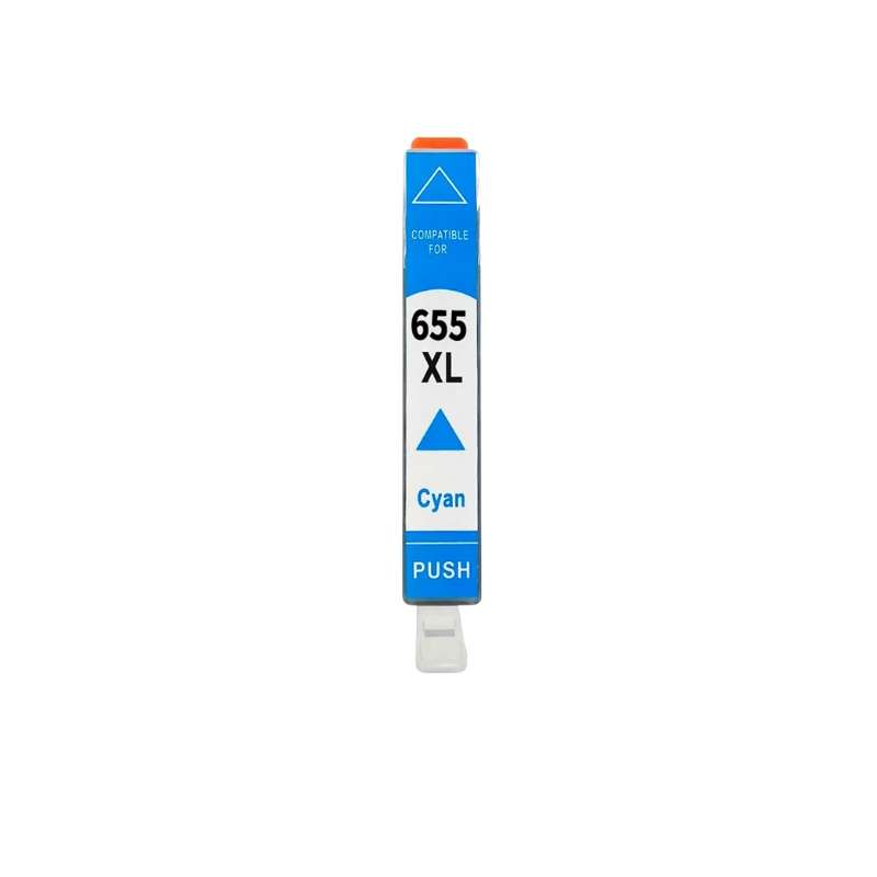 Compatible HP 655XL Ink Cartridge Cyan Single Pack