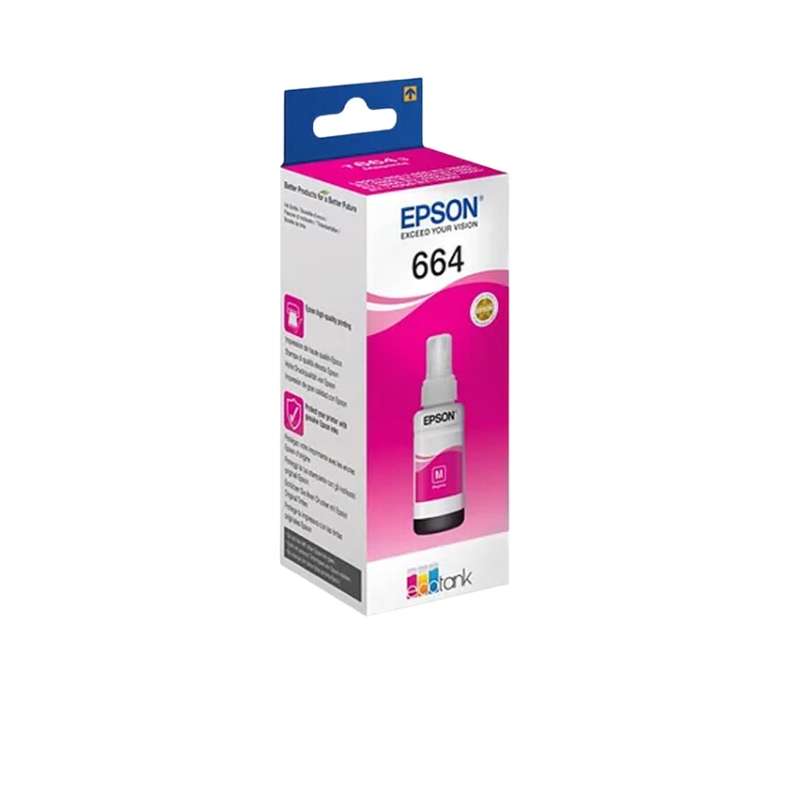 Original Epson T6643 Ink Cartridge Magenta Single Pack