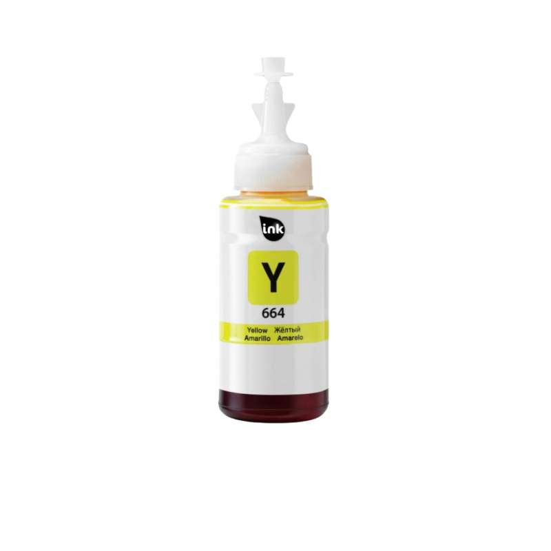 Compatible Epson T6644 Ecotank ink bottle Yellow single