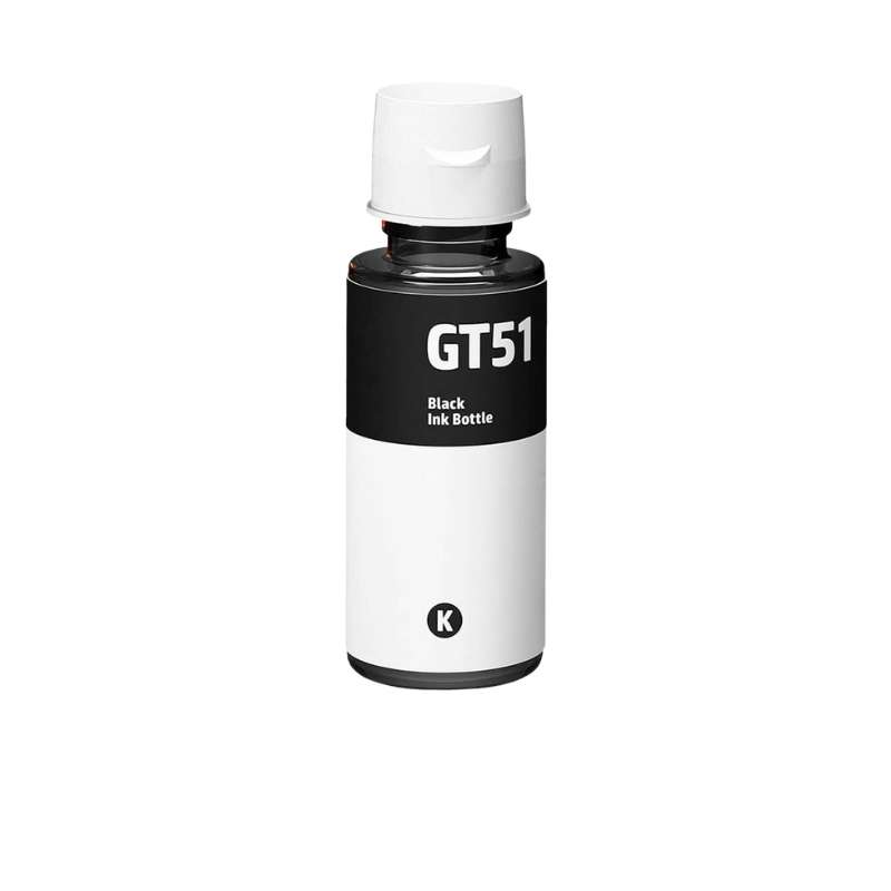 Compatible HP GT51 Ecotank ink bottle Black single