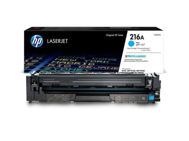 Original HP # 216A Cyan LaserJet Toner Cartridge - HP Color LaserJet Pro MFP M182/M183