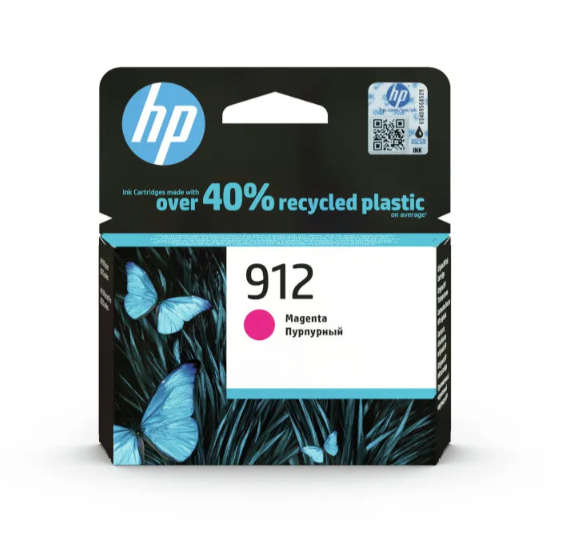 Original HP # 912 Magenta Original Ink Cartridge - OfficeJet 8023