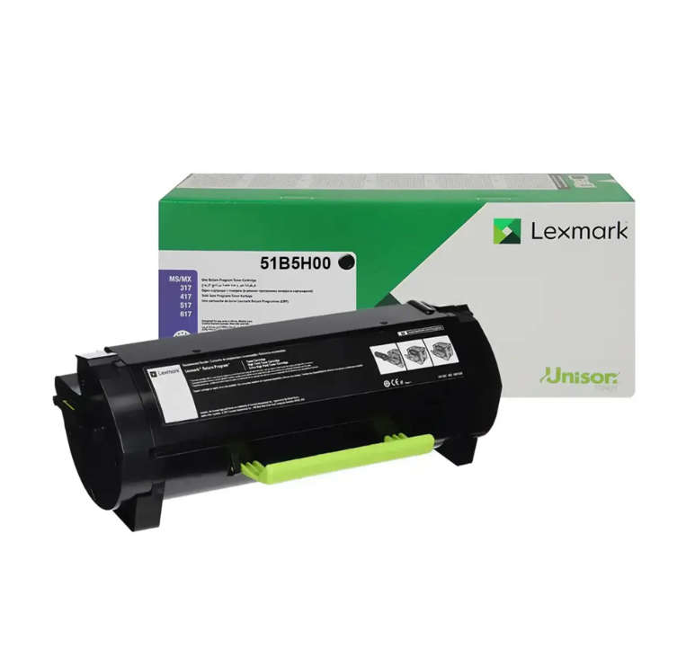 Original LEXMARK MS/MX 417 517 617 High Yield Return Program Toner Cartridge