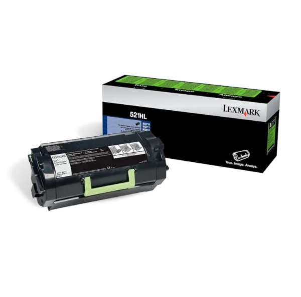 Original LEXMARK 525H MS710 / MS711 / MS810 / MS811 / MS812 Black High Yield Return Program Toner...