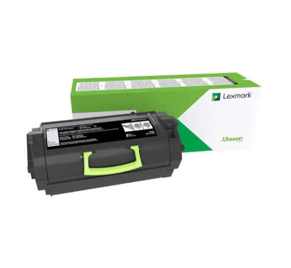 Original LEXMARK 625HE MX710 / MX711 / MX810 / MX811 / MX812 Black High Yield Toner Cartridge