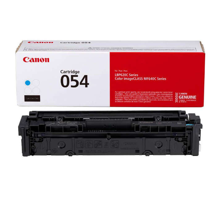 Original CANON- Cartridge 054 C (LBP 61x Series, LBP620 Series, MF640 Series = Approx 1200 pages)