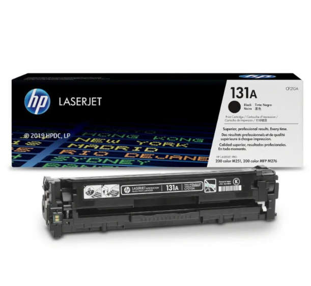 Original HP # 131A BLACK LASERJET TONER CARTRIDGE FOR HP LASERJET PRO 200 COLOR M251/COLOR MFP M2...